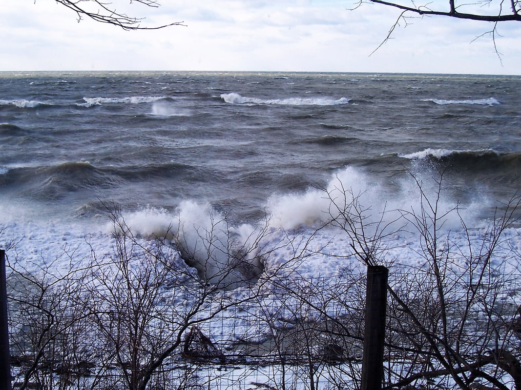 I AM From Project. Lake Erie in Winter.